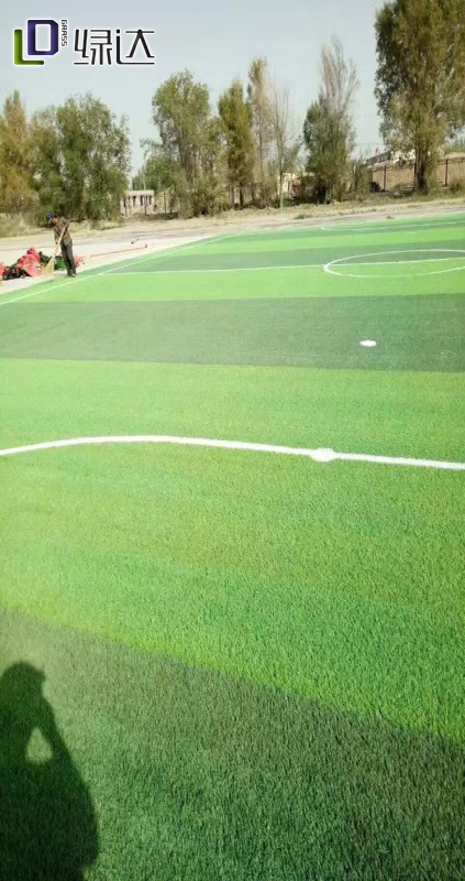 河南信陽陽山新區(qū)第十一小學(xué)人造草坪操場